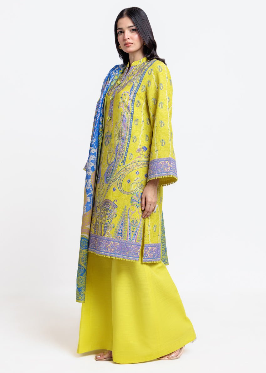 Verona 3PC Khaddar - Image 3