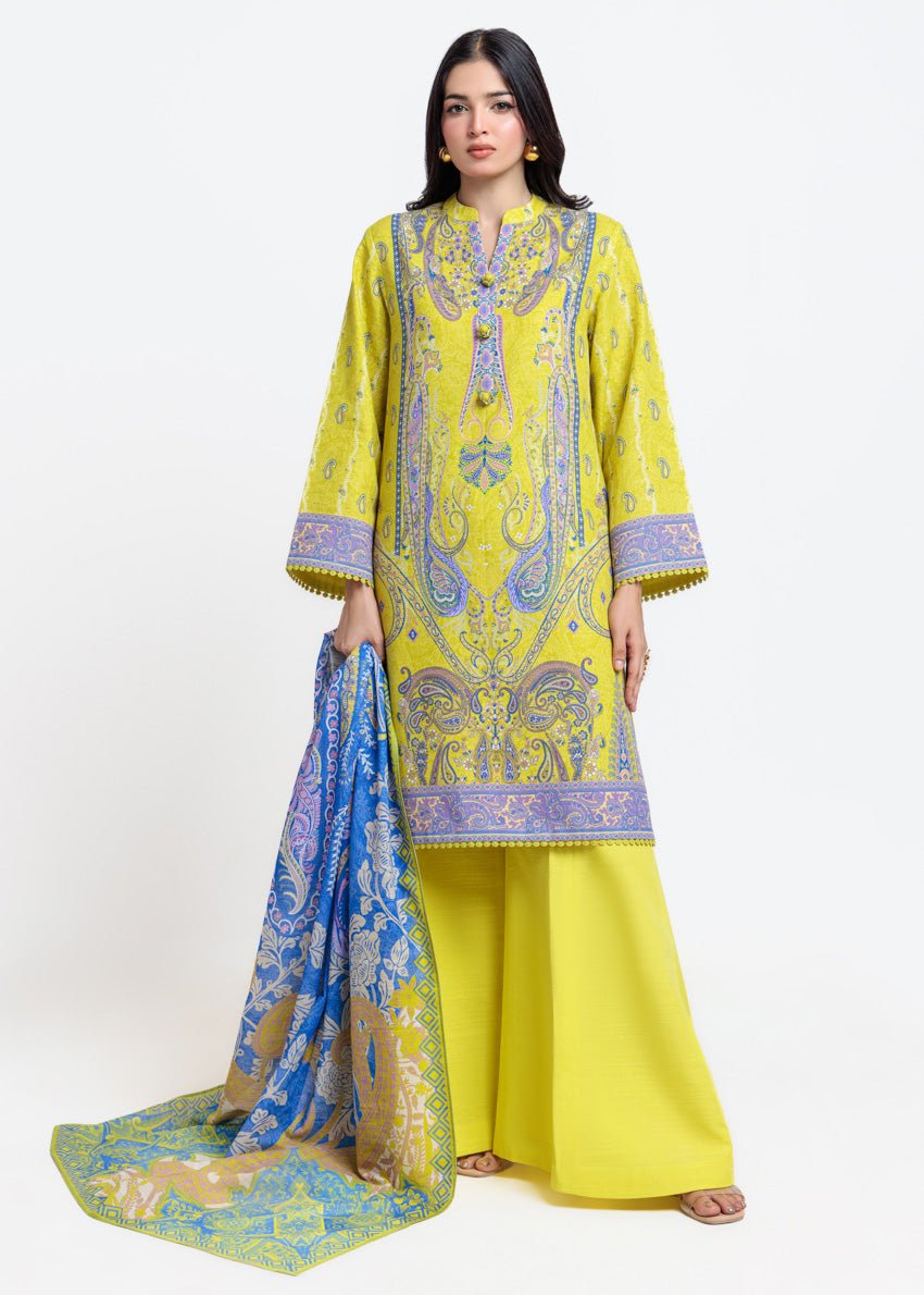 Verona 3PC Khaddar - Image 4